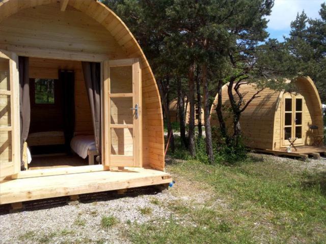 Saint-Martin-de-Clelles Camping La Chabannerie酒店 外观 照片